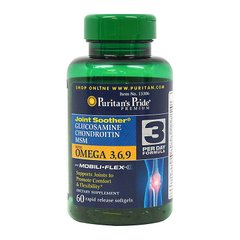 Glucosamine, Chondroitin & MSM with Omega 3,6,9 60 softgels