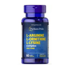 L-Arginine L-Ornithine L-Lysine 60 caplets