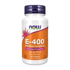 E-400 with mixed Tocopheryl 100 softgels