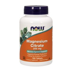 Magnesium Citrate 200 mg 100 tabl