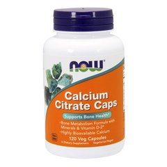 Calcium Citrate Caps 120 veg caps