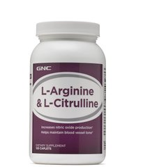 L-Arginine & L-Citrulline 120 caplets