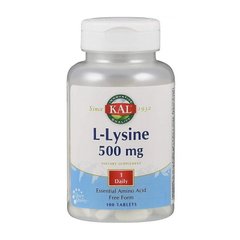 L-Lysine 500 mg 100 tab