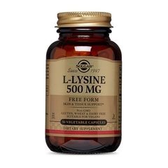 L-Lysine 500 mg 50 veg caps