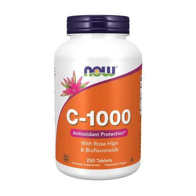 C-1000 with rose hips & bioflavonoids 250 tab
