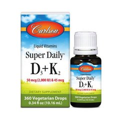 Super Daily D3 50 mcg + K2 45 mcg 10,16 ml
