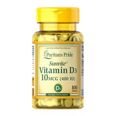 Vitamin D3 400 IU 100 tablets