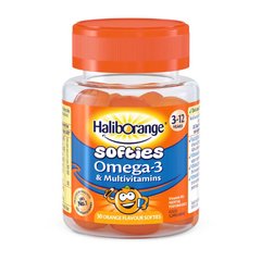 Softies Omega-3 & Multivitamins 30 softies