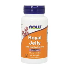 Royal Jelly 1000 mg Eguivalency 60 softgels