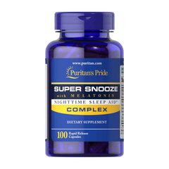 Super Snooze with Melatonin 100 caps