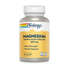 Magnesium Amino Acid Chelate 200 mg 100 veg caps
