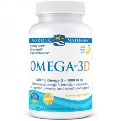 Omega-3D 690 mg + 1000 IU 60 soft gels