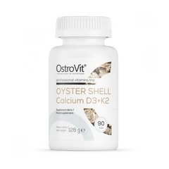 Oyster Shell Calcium D3 + K2 90 tabs