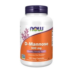 D-Mannose 500 mg 120 veg caps