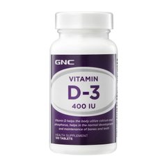 Vitamin D-3 400 iu 100 tab