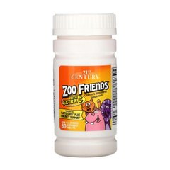 Zoo Friends with Extra C Children's Multivitamin 60 chewable tabs