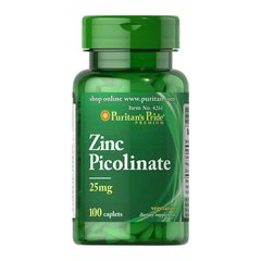 Zinc Picolinate 25 mg 100 caplets