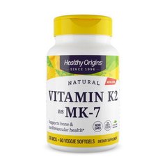 Vitamin K2 as MK-7 60 veg softgels