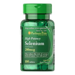 Selenium 200 mcg 100 tablets