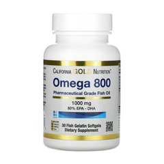 Omega 800 30 fish softgels