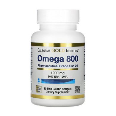 Omega 800 30 fish softgels