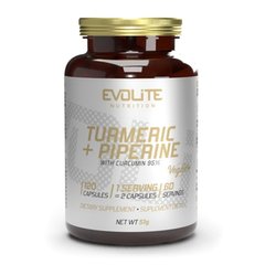 Turmeric + Piperine 120 veg caps