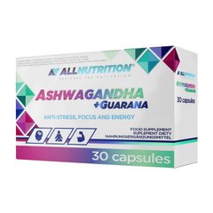 Ashwagandha + Guarana 30 caps