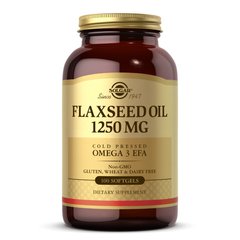 Flaxseed Oil 1250 mg 100 softgels