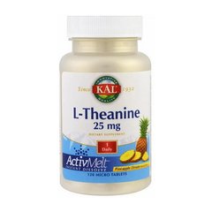 L-Theanine 25 mg 120 micro tabs