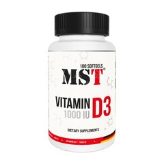 Vitamin D3 1000 IU (25 mcg) 100 softgels