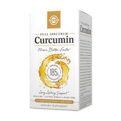 Full Spectrum Curcumin 60 liquid softgels