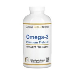 Omega-3 Premium Fish Oil 240 fish softgels