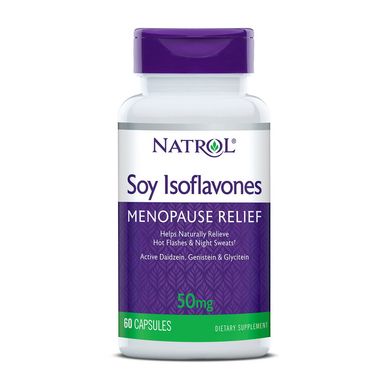 Soy Isoflavones Menopause Relief 50 mg 60 caps