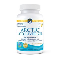 Arctic Cod Liver Oil 750 mg omega-3 90 soft gels