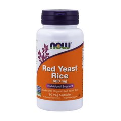 Red Yeast Rice 600 mg 60 veg caps