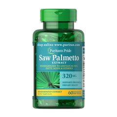 Saw Palmetto Extract 320 mg 60 softgels