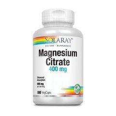 Magnesium Citrate 400 mg 180 veg caps