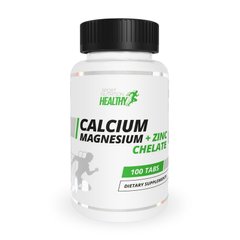Calcium Magnesium + Zinc Chelate 100 tab