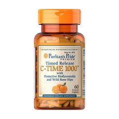 C-TIME 1000 Time Release with Bioflavonoids and Wild Rose Hips 60 caplets
