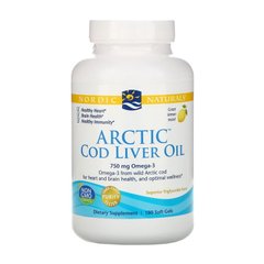 Arctic Cod Liver Oil 750 mg omega-3 180 soft gels