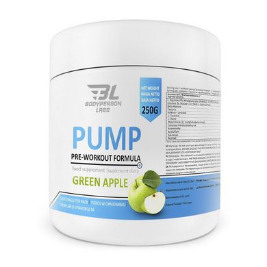 Pump Pre-Workout Formula 250 g