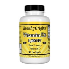 Vitamin D3 5000 IU 30 softgels