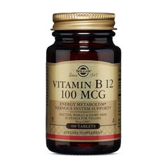 Vitamin B 12 100 mcg 100 tabs