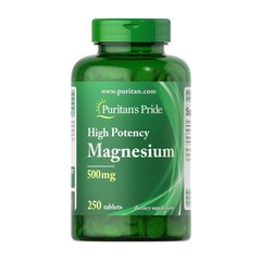 Magnesium 500 mg High Potency 250 tablets