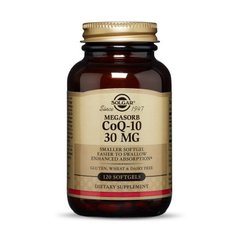 MegaSorb CoQ-10 30 mg 120 sgels