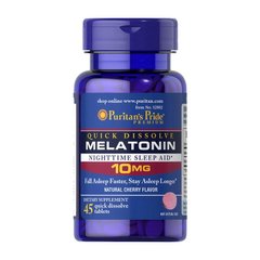 Quick Dissolve Melatonin 10 mg 45 tabs