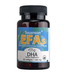 EcOmega DHA 100 mg 60 softgels