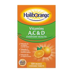 Vitamins A,C & D 120 chew tab