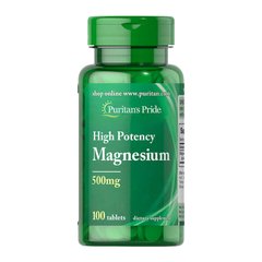 Magnesium 500 mg High Potency 100 tablets