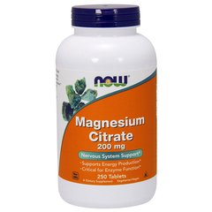 Magnesium Citrate 200 mg 250 tabl